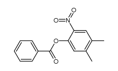 2-benzoyloxy-4,5-dimethylnitrobenzene