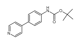 tert-butyl 4-(pyridin-4-yl)phenylcarbamate