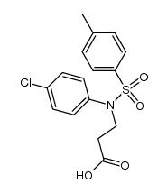 N-(4-chloro-phenyl)-N-(toluene-4-sulfonyl)-β-alanine