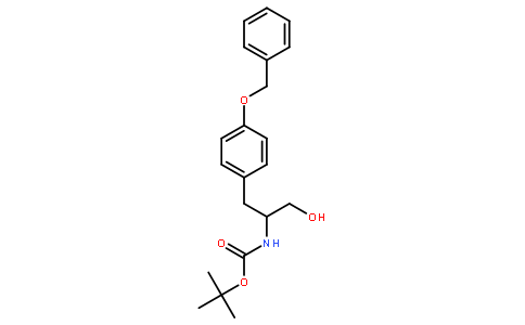 氨甲酸,[(1R)-1-(羟甲基)-2-[4-(苯基甲氧基)苯基]乙基]-,1,1-二甲基乙基酯