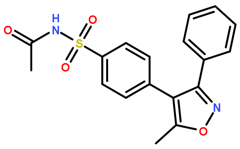 Parecoxib impurity 9/N-((4-(5-methyl-3-phenylisoxazol-4-yl)phenyl)sulfonyl)acetamide