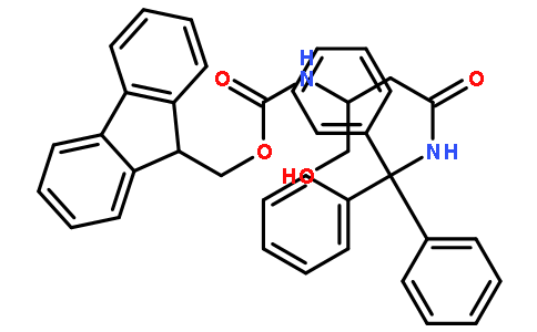 9H-Fluoren-9-ylmethyl [(2S)-1-hydroxy-4-oxo-4-(tritylamino)-2-but anyl]carbamate