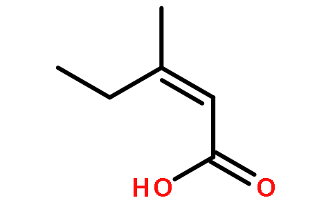 2-戊烯酸,  3-甲基-,   (E)-
