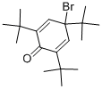 4-溴-2,4,6-三(2-甲基-2-丙基)-2,5-环己二烯-1-酮