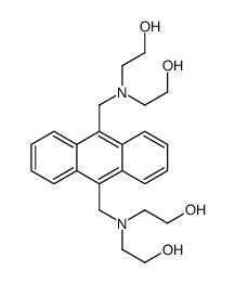 2-[[10-[[bis(2-hydroxyethyl)amino]methyl]anthracen-9-yl]methyl-(2-hydroxyethyl)amino]ethanol