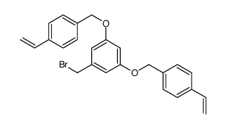 1-(bromomethyl)-3,5-bis[(4-ethenylphenyl)methoxy]benzene