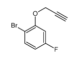 1-bromo-4-fluoro-2-prop-2-ynoxybenzene