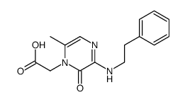 2-[6-methyl-2-oxo-3-(2-phenylethylamino)pyrazin-1-yl]acetic acid