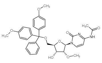 N-(1-((2r,3r,4r,5r)-5-((双(4-甲氧基苯基)(苯基)甲氧基)甲基)-4-羟基-3-甲氧基四氢呋喃-2-基)-2-氧代-1,2-二氢嘧啶-4-基)乙酰胺