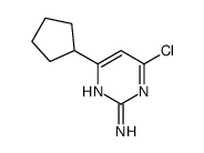 2-amino-4-chloro-6-cyclopentylpyrimidine