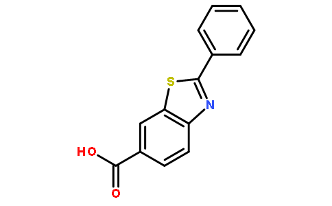 2-苯基-6-苯并噻唑羧酸