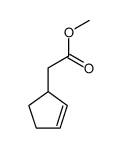 methyl 2-cyclopent-2-en-1-ylacetate