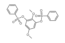 2,5-Dimethoxy-1,3-bis-benzolsulfonyloxy-benzol