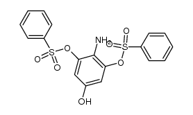 4-Amino-3,5-bis-benzolsulfonyloxy-phenol