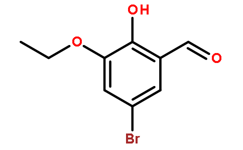 2-羟基-3-乙氧基-5-溴苯甲醛