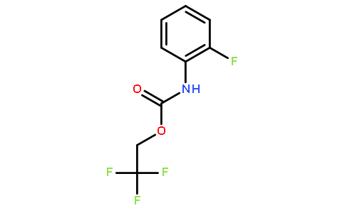 2,2,2-三氟乙基 2-氟苯基氨基甲酸酯