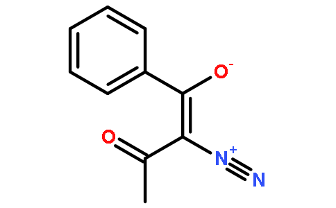 2-diazonio-3-oxo-1-phenylbut-1-en-1-olate
