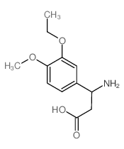 3-氨基-3-(3-乙氧基-4-甲氧基苯基)-丙酸
