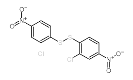 2-chloro-1-[(2-chloro-4-nitrophenyl)disulfanyl]-4-nitrobenzene