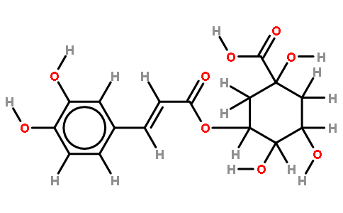 (-)-5-咖啡酰奎宁酸