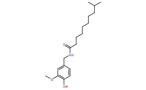 N-(4-羟基-3-甲氧基苄基)-9-甲基癸酰胺