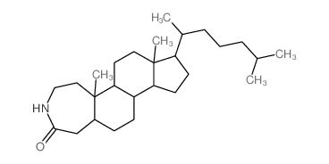 3-Aza-A-homocholestan-4-one, (5.α.)