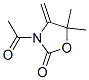 3-乙酰基-5,5-二甲基-4-亚甲基-1,3-恶唑烷-2-酮