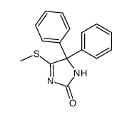 4-methylsulfanyl-5,5-diphenyl-1,5-dihydro-imidazol-2-one