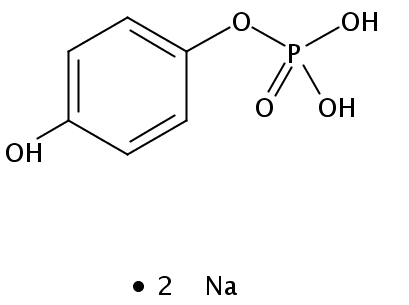 1,4-苯二醇, 1-(二钠盐 磷酸酯)
