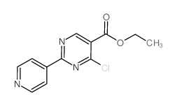 ethyl 4-chloro-2-pyridin-4-ylpyrimidine-5-carboxylate