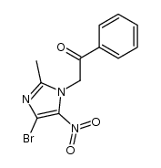 4-bromo-1-phenacyl-2-methyl-5-nitroimidazole