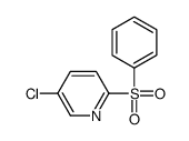 2-(benzenesulfonyl)-5-chloropyridine