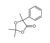 2,2,5-trimethyl-5-phenyl-1,3-dioxolan-4-one