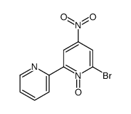 2-bromo-4-nitro-1-oxido-6-pyridin-2-ylpyridin-1-ium