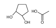 acetic acid,(1R,2R)-cyclopentane-1,2-diol