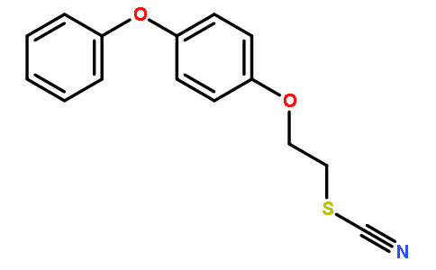 2-(4-phenoxyphenoxy)ethyl thiocyanate