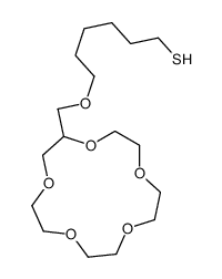 6-(1,4,7,10,13-pentaoxacyclopentadec-2-ylmethoxy)hexane-1-thiol