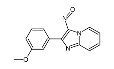 2-(3-methoxyphenyl)-3-nitrosoimidazo[1,2-a]pyridine