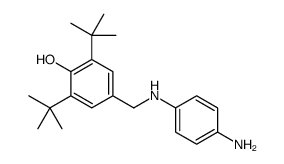 4-[(4-aminoanilino)methyl]-2,6-ditert-butylphenol