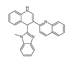 2-[4-(1-methylbenzimidazol-2-yl)-1,4-dihydroquinolin-3-yl]quinoline
