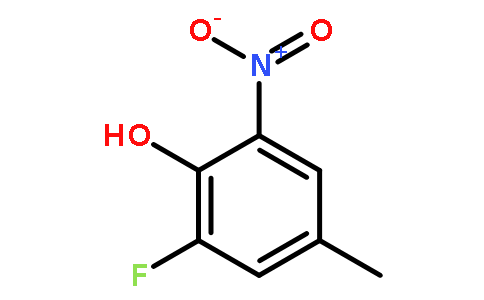 2-氟-4-甲基-6-硝基苯酚
