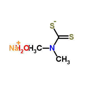 二甲基二硫代氨甲酸钠盐水合物