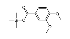 三甲基硅烷基3,4-二甲氧基苯甲酸酯