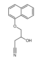 3-羟基-4-萘-1-基氧基丁腈