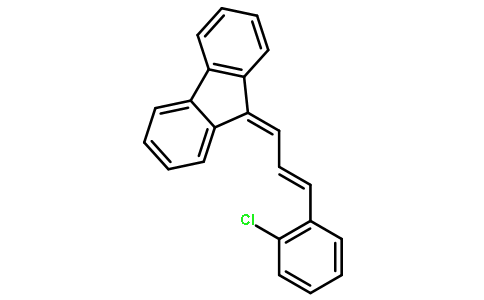 Fluorene (8CI), 9-(o-chlorocinnamylidene)-