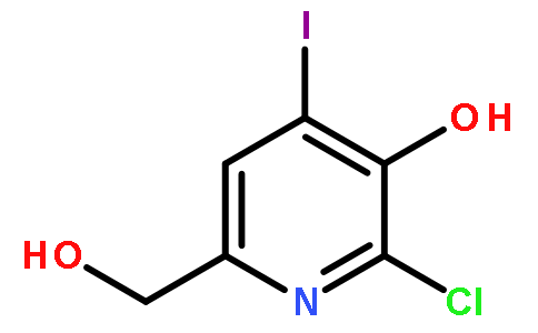 2-氯-6-羟基甲基吡啶-4-碘-3-醇