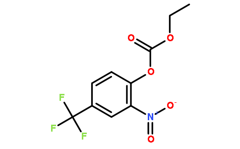 碳酸乙基 4-三氟甲基-2-硝基苯基酯