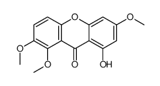 8-hydroxy-1,2,6-trimethoxyxanthen-9-one