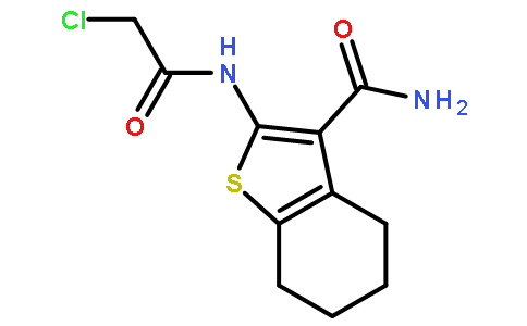 2-(2-氯乙酰基氨基)-4,5,6,7-四氢苯并[b]噻吩-3-羧酸胺