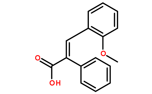 3-(2-甲氧基苯基)-2-苯基丙烯酸